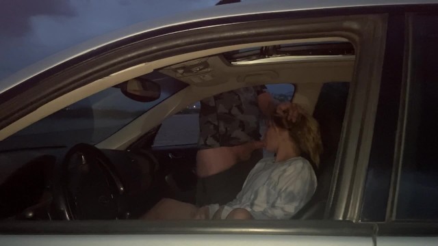 Watching her Masturbating in the Car and getting Lucky - Jamie Stone