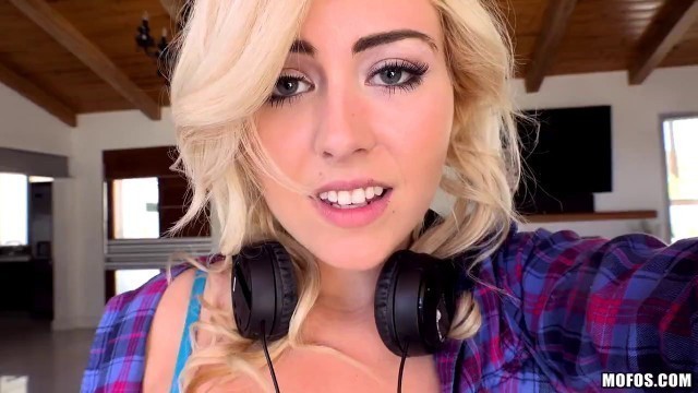 Blackmailing Hardcore POV Sex Lovely Blonde SUMMER day Mofos