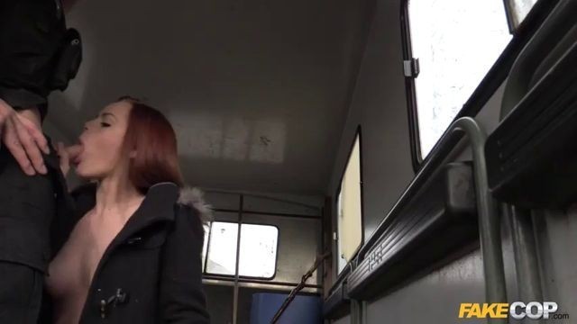 Ella Hughes blowjob pov public fakecop