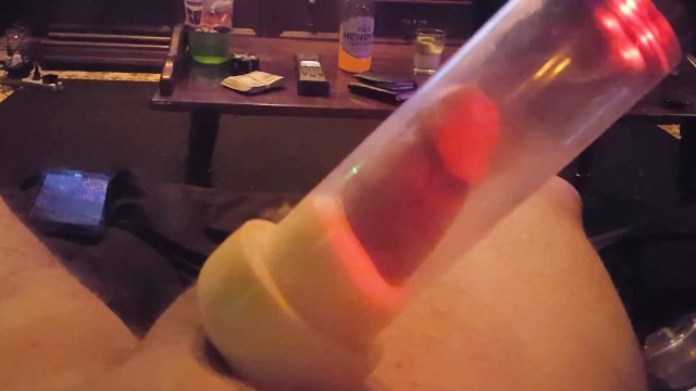 Sticking my fat cock in new flesh toy !! 8====D (0) !!