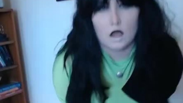 Shego from Kim possible has Fun with a Hencemen - POV Blowjob