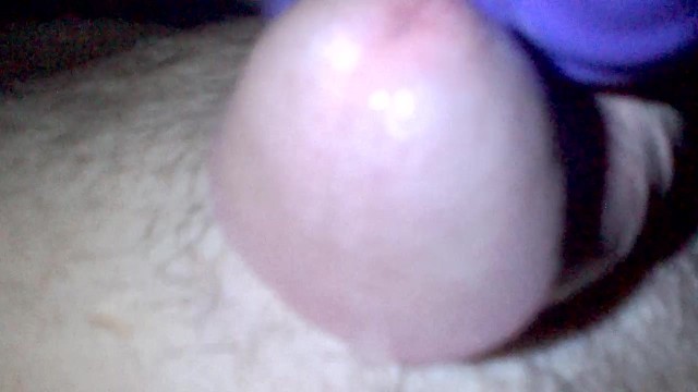 Cum oozing orgasm from my vibrator