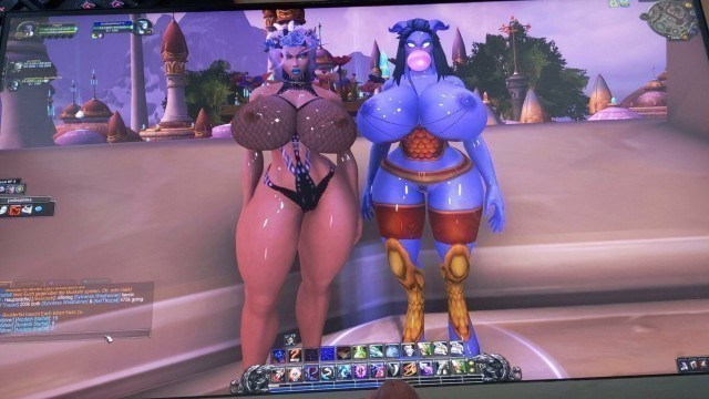 cum tribute for the bitches Arodeth and Anthins hot Draenei