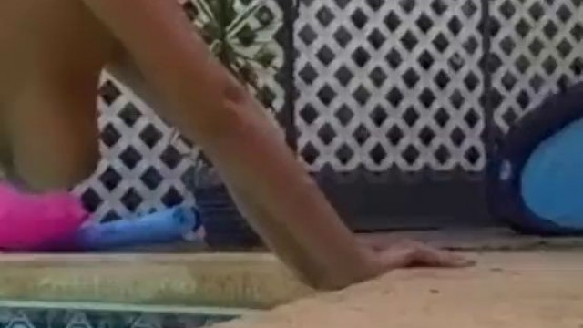 Brother Fucks Sister In The Pool