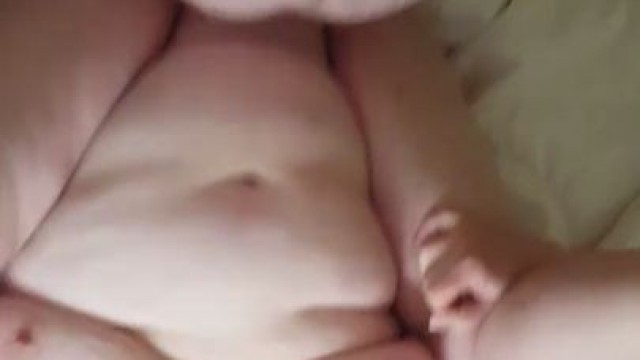 Fucking wife's fat pussy and creaming it
