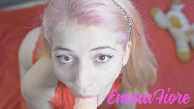 Step-daughter receives gift and gets horny (POV)