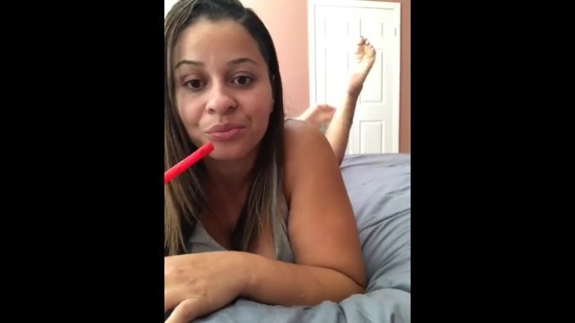 Latina BBW Milf goes Live on Instagram to her Soles/Feet (Liza 4)