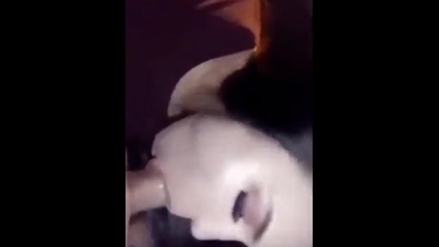 Bitchy rich babe got throat fucked on Snapchat