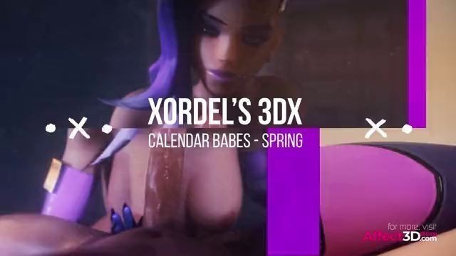 Calendar Babes Spring Edition 3d Animation Collection By Xordel Milf Pov